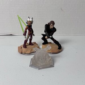 Disney Infinity Star Wars 3.0 Figures Lot Of 3‎ Anakin Skywalker Ahsoka Tano